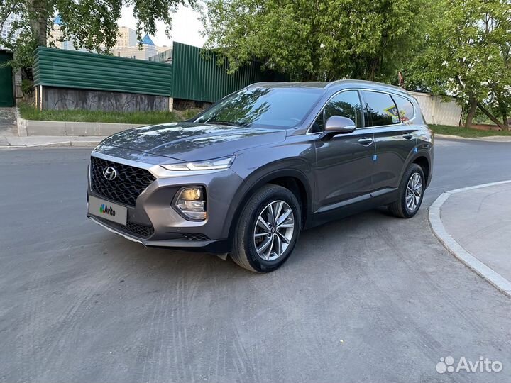 Hyundai Santa Fe 2.0 AT, 2018, 52 000 км