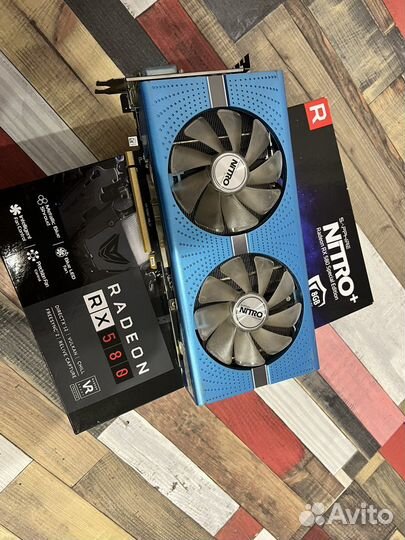 Видеокарта Sapphire RX 580 nitro+ 8gb SE