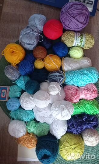 Нитки пряжа пакетом