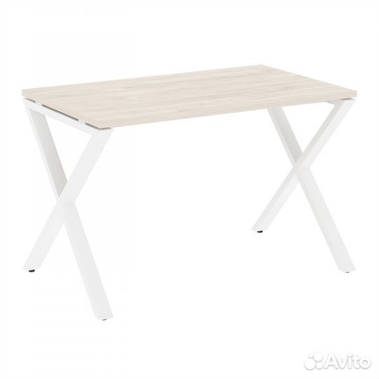 Стол компьютерный на X-образных опорах Loft