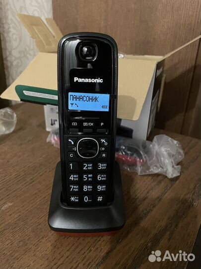 Телефон 2 трубки panasonic kx-tg1612ru