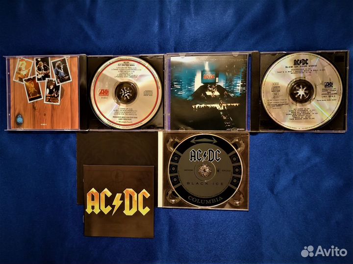 Компакт диски (CD). AC/DC из личной коллекции