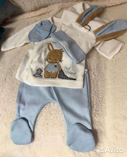 Костюмчик для новорожденного.Турция