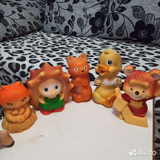 Игрушки СССР, резиновые, пластмассовые, мягкие