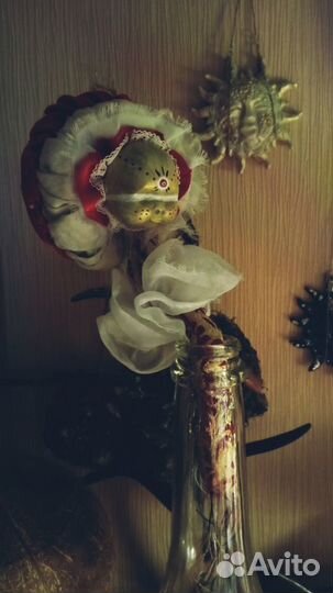 Мухомор авторская игрушка