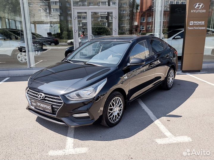 Hyundai Solaris 1.6 AT, 2018, 78 218 км