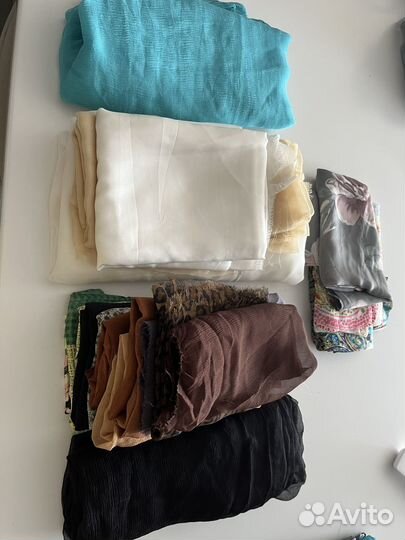 Отрез ткани шелк натуральный