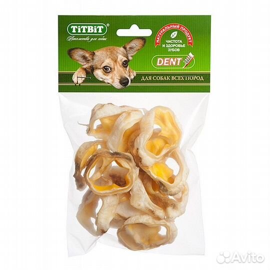 Titbit Ракушки говяжьи - мягкая упаковка (319915)