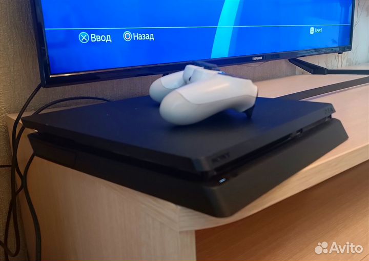 Прошитая Sony PS4 Slim + 40 игр goldhen 9.0