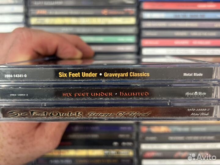 Музыкальные cd диски Six Feet Under