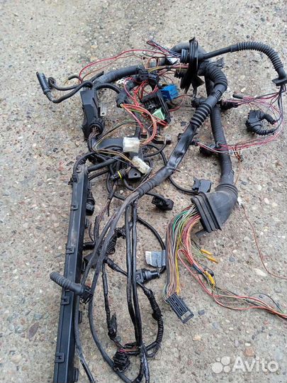 Бмв е39 моторная проводка