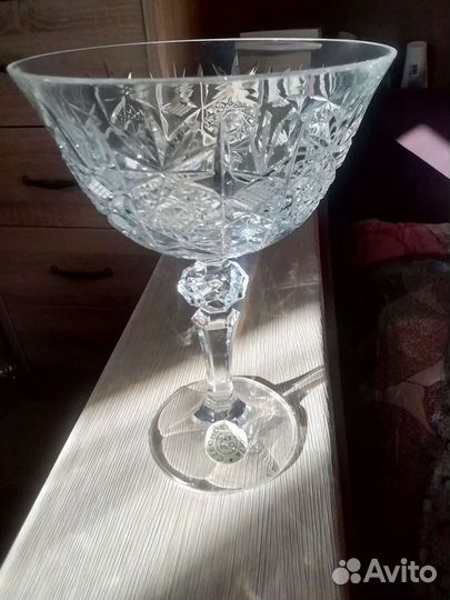 Хрустальные фужеры