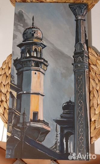 Картина Холст Панно Минарет