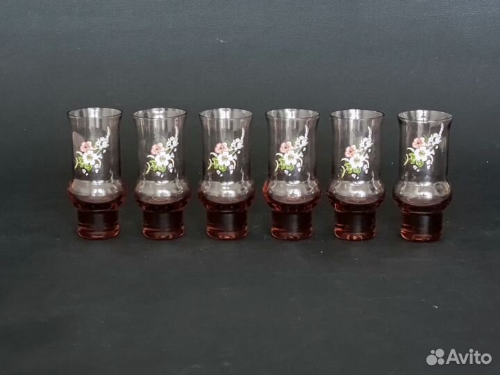 Рюмки Богемия СССР