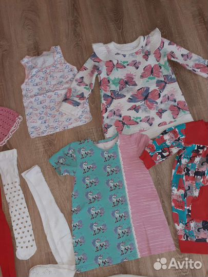 Одежда на девочку пакетом (2-4 года)