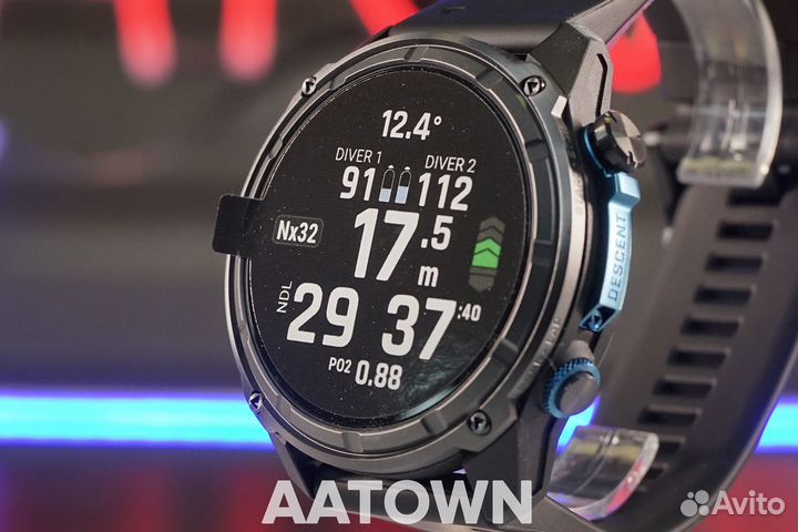 Garmin Descent Mk3i – 51 mm titan band + T2