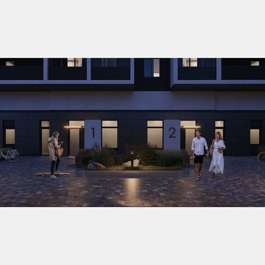 2-к. квартира, 48 м², 16/25 эт.