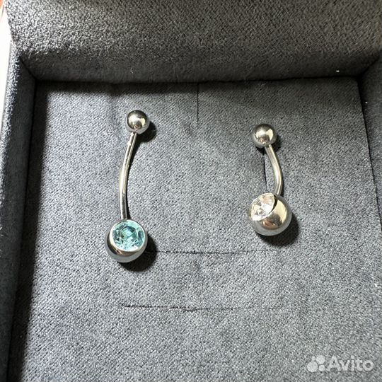 Сережки для пирсинга, для пупка