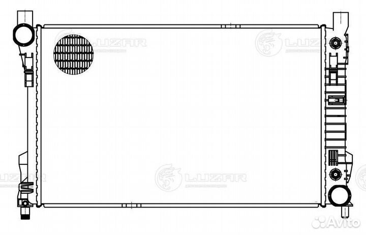 Радиатор охлаждения мерседес ц-класс