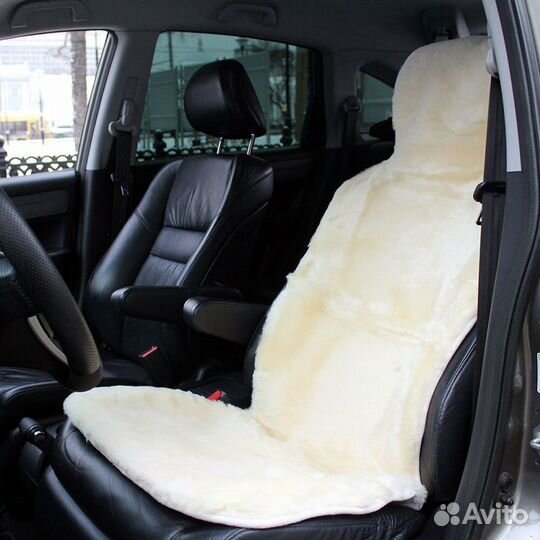 Меховые накидки на сиденья
