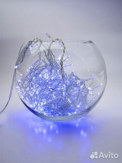 Гирлянда пластик светодиодная