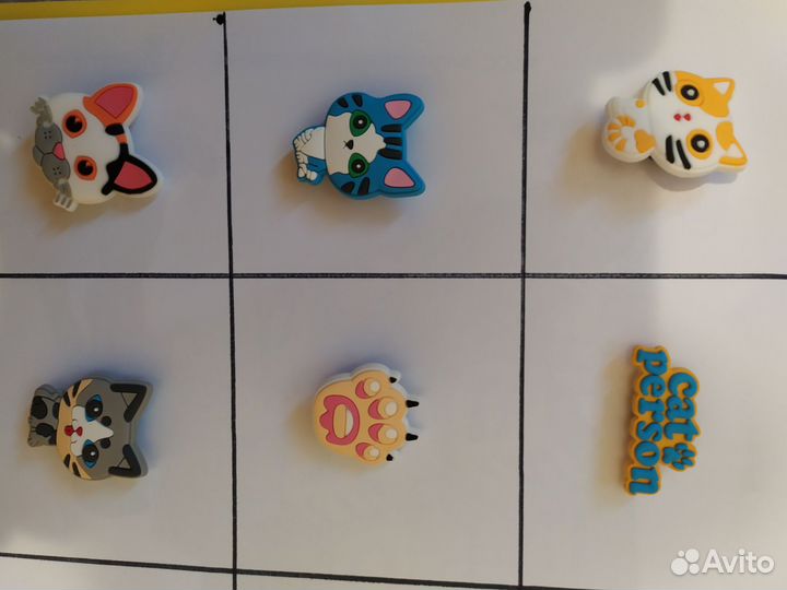 Наборы джиббитсов для crocs