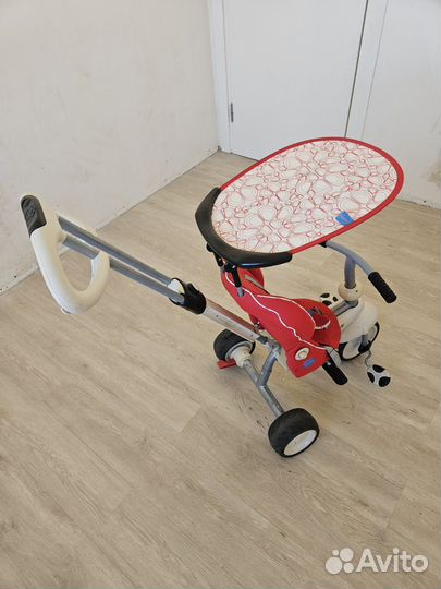 Детский велосипед с ручкой SMART trike