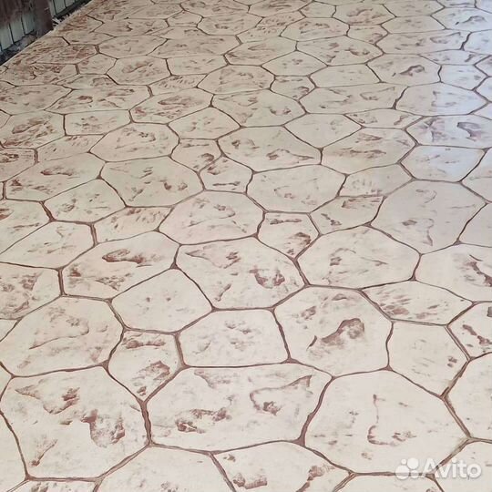 Штампы печатный бетон