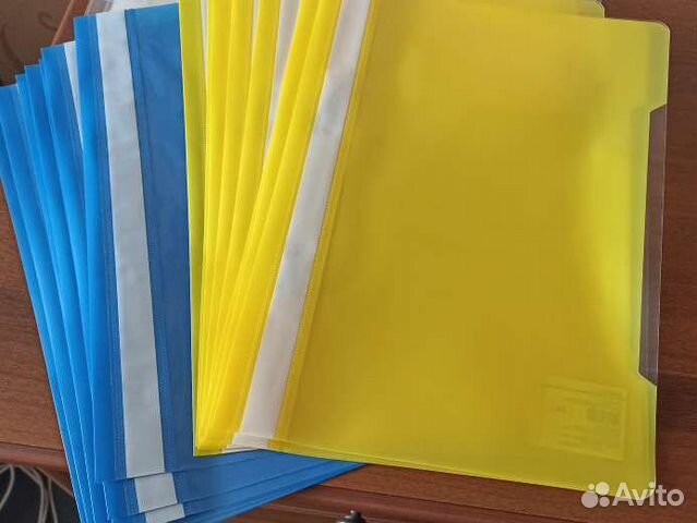 Файлы а5, папки, скоросшиватели А4, новые