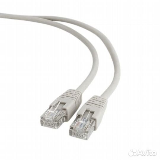 Патч-корд UTP кат. 5e, 5м серый