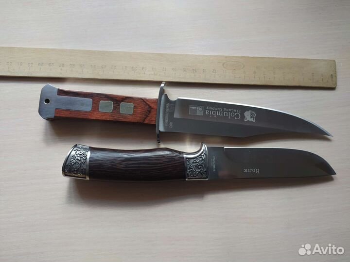 Ножи охотничьи - туристические ручной работы