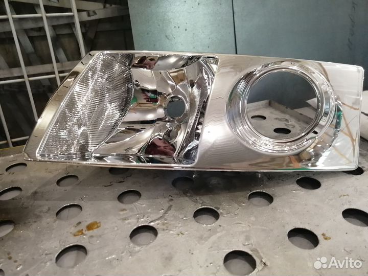 Восстановление отражателей фар в вакууме алюминием
