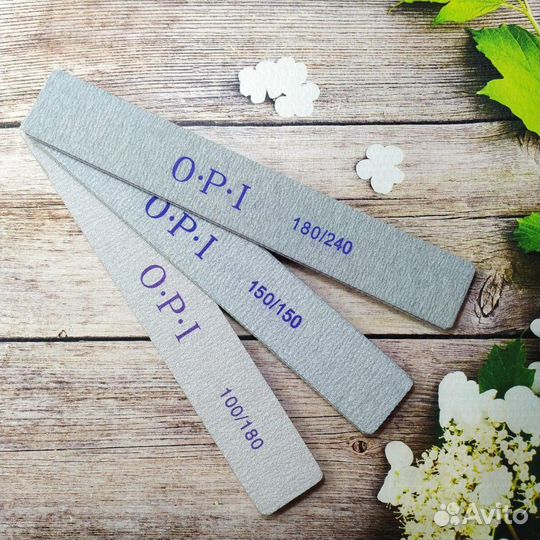 Пилочки OPI - разные формы и абразивности