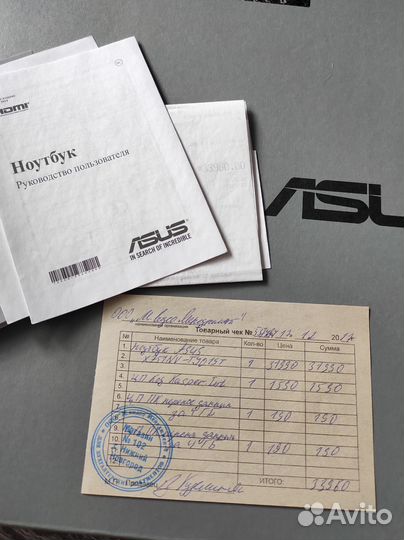 Ноутбук asus