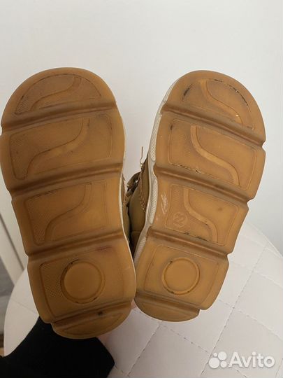 Ботинки на мальчика 22 размер