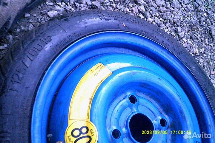 Запасное колесо докатка R15 Шевроле Лачетти