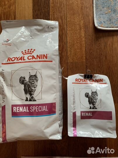 Корм Renal Royal Canin Rurina Proplan Renal