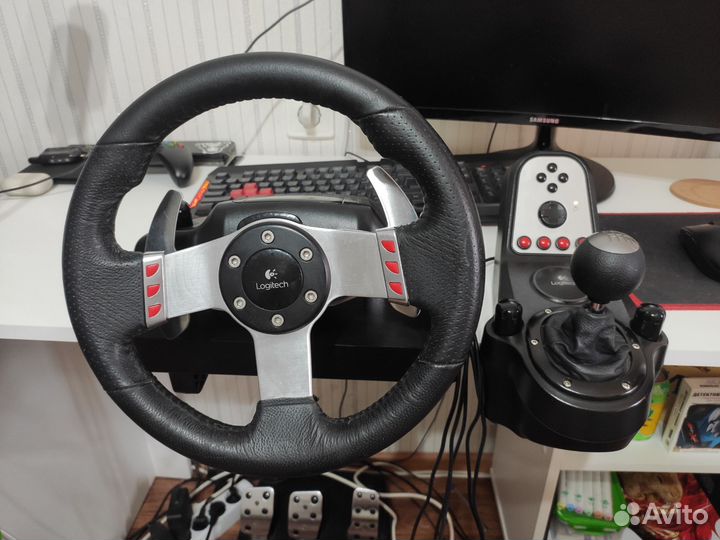 Игровой руль logitech g27