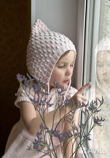 Чепчик для девочки