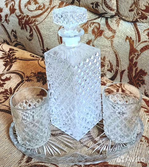 Графин хрустальный штоф