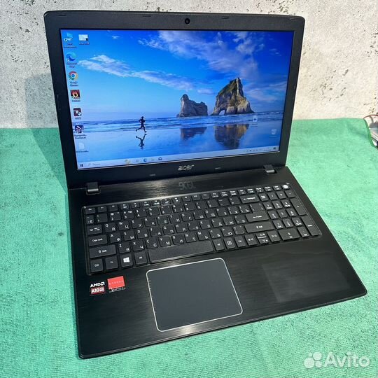 Ноутбук 4 ядра 2,4Ghz, 8GB, Radeon R7 2Gb, SSD