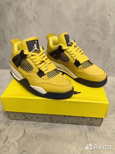 Кроссовки Nike Air Jordan 4 Retro Lightning 36-46