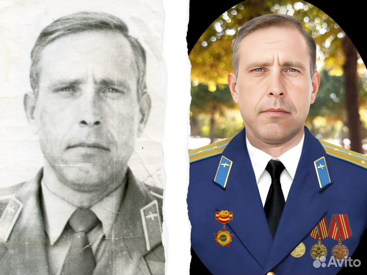 Фото на памятник / Реставрация / Ретушь