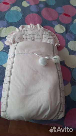 Конверт на выписку и для прогулок для девочки