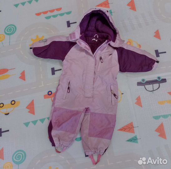 Комбинезон демисезонный для девочки 86