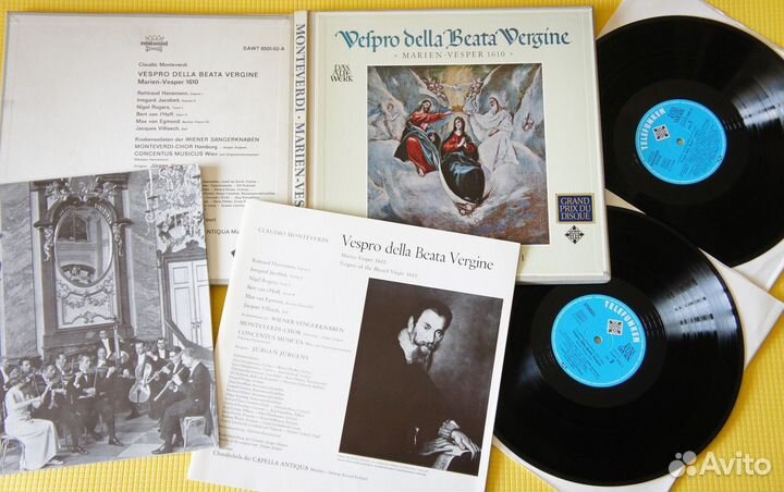 Monteverdi – Vespro Della Beata Vergine -GER-1972