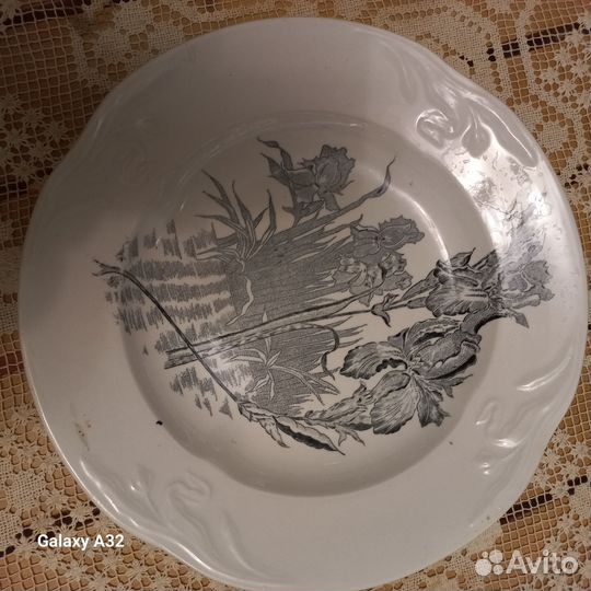 Тарелки антиквариат кузнецов