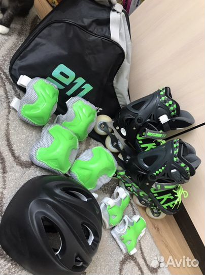 Ролики комплект светятся колеса