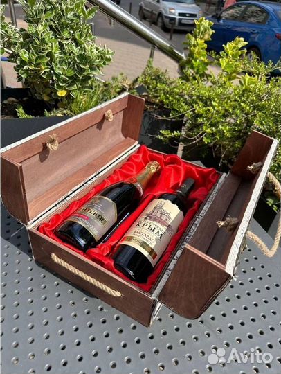 Ящик для вина подарочный (горизонтальный)