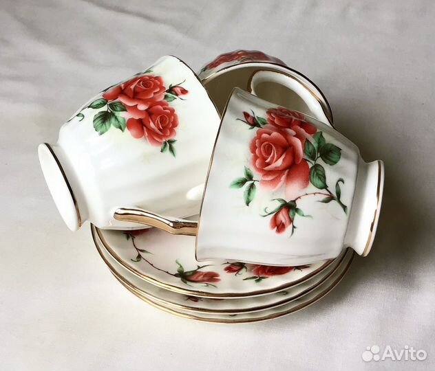 Чайная пара фарфор 250 ml тд карс